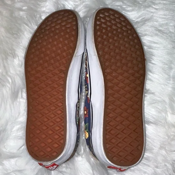 Vans Hawaiian Floral Authentic Tropical Skate Shoes Mens Size 5.5 Ladies 7.0 - Picture 8 of 11